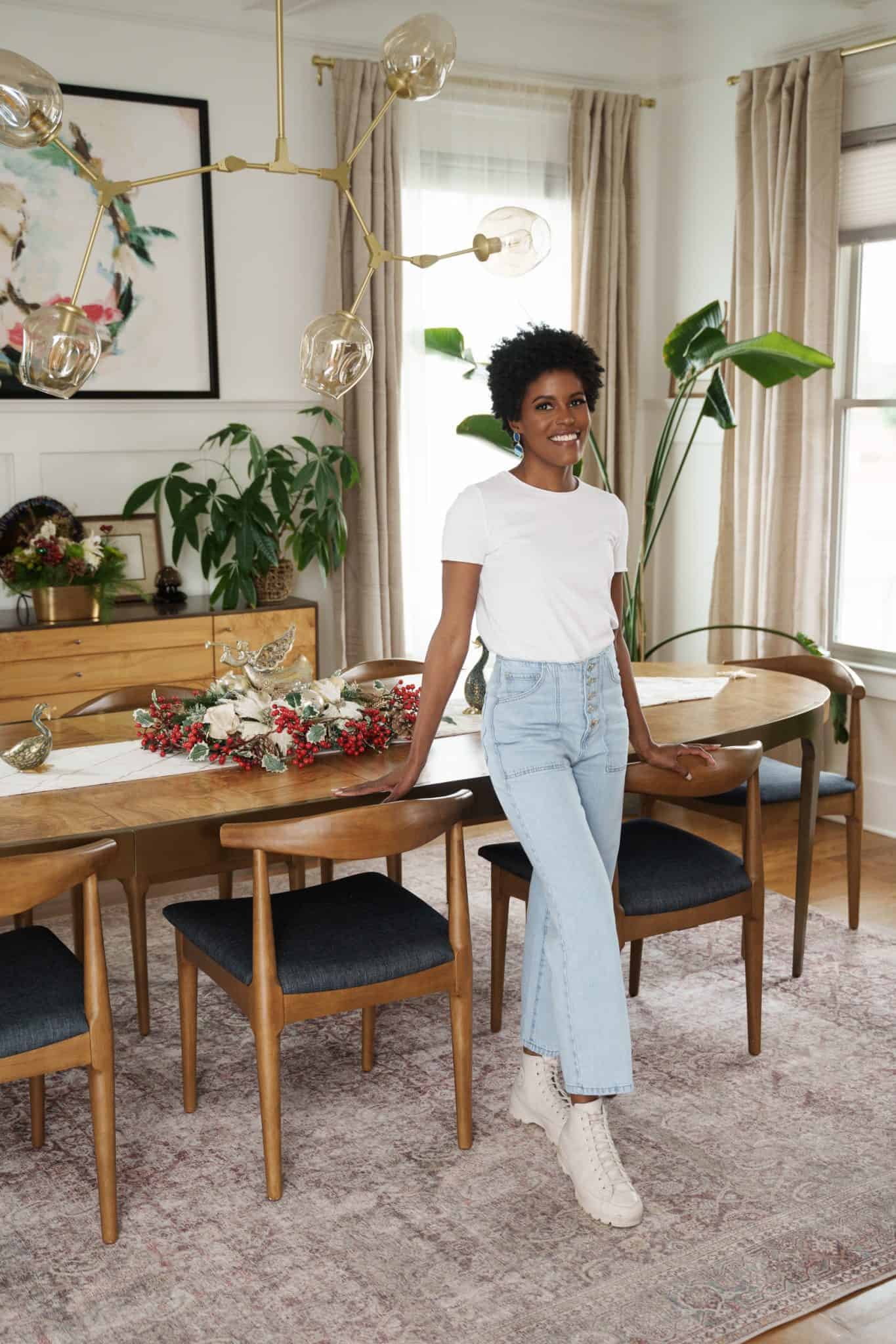 Jasmine Brown, Atlanta real estate investor, at home